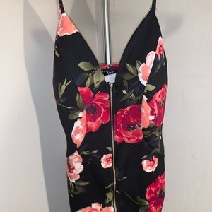 Black Floral Dress